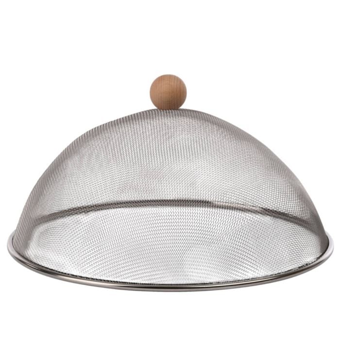 Esschert Design Stainless Steel Food Cover Dinning Tableware Round Small