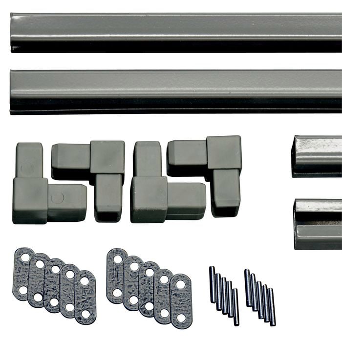 Matrix 2425 x 1220 x 28mm C-Channel Frame Kit - Slate Grey (Colorbond® Woodland Grey®)
