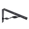 Carinya 250 x 200mm Black Heavy Duty Twisted Stay Bracket