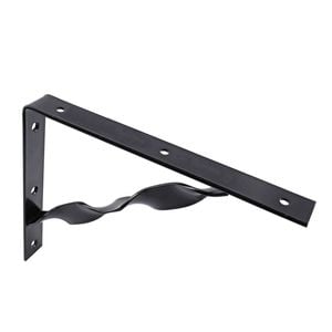 Carinya 250 x 200mm Black Heavy Duty Twisted Stay Bracket