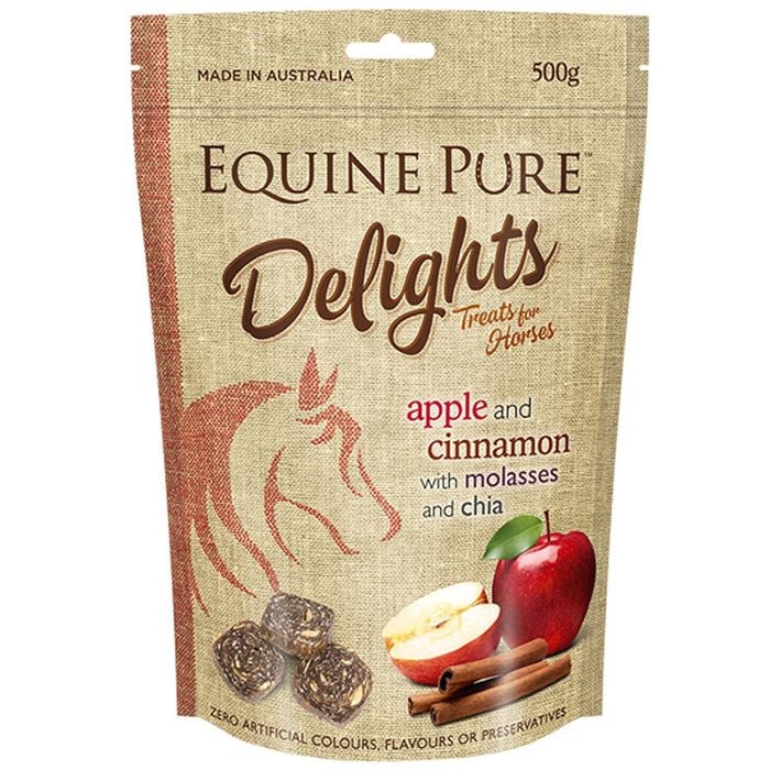 Equine Pure Delights Apple & Cinnamon Horse Treats 500g