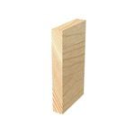 Porta 90 x 12mm 2.4m DAR Rectangle Clear Pine