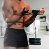 Forearm Wrist Grip Strength Roller Exercise Bar