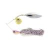 TT Lures 1/4oz Vortex+ Spinnerbait Fishing Lure - PURPLE GLIMMER