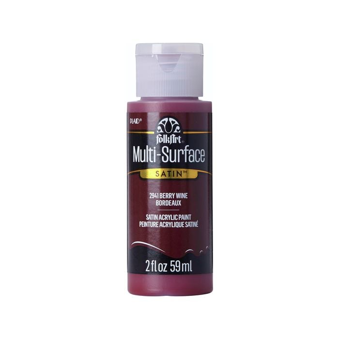 Folk Art 59ml Berry Wine Multi Surface Paint