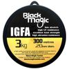 Black Magic 300m IGFA Hi Viz Yellow Monofilament Fishing Line 3kg