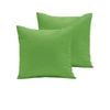 Bloomington Pair of 280TC Polyester Cotton European Pillowcases 64 x 64 cm Lime