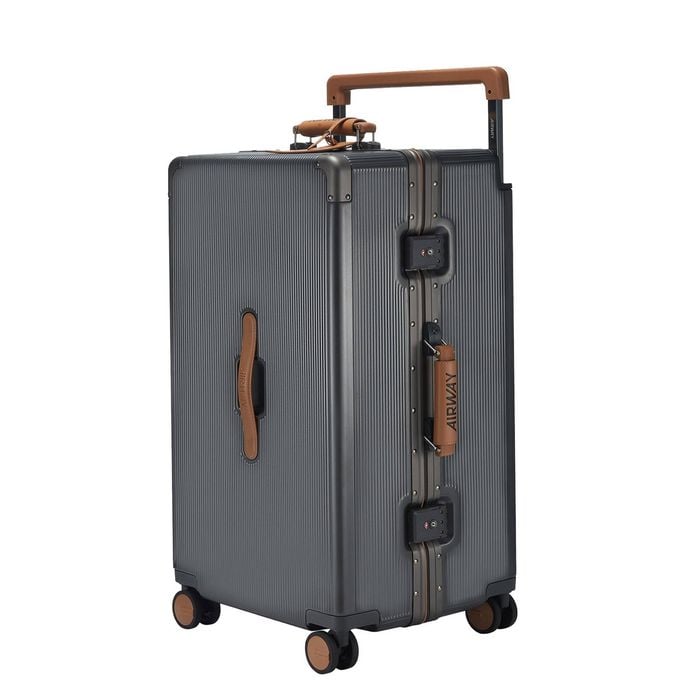AIRWAY Expedition Pro- Aluminium Frame Suitcase Large Check-In Luggage 26 Inch
