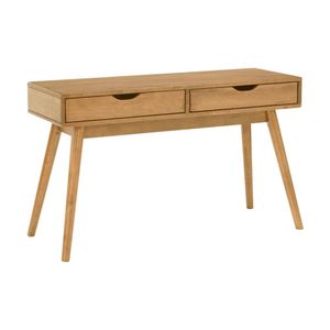 Modern Furniture LAMAR Console Table with 2 Drawers 122cm - Natural