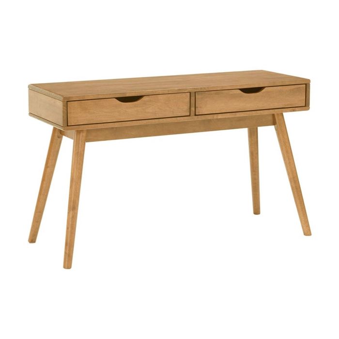 Modern Furniture LAMAR Console Table with 2 Drawers 122cm - Natural