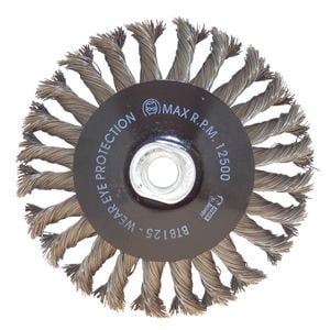 Josco 125mm Twistknot Wire Bevel Brush