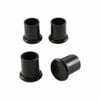 Surface Gard 9.5mm Black Round External Plastic Chair Tips - 4 Pack
