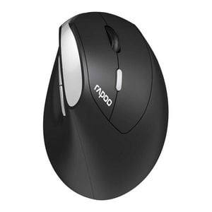 Rapoo Ev250 Ergonomic Wireless Mouse 6 Buttons - Black