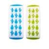 Appetito Easy Release 15 Cube Pineapple & Cactus Ice Tray Set of 2