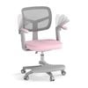 Costway Kids Swivel Chair Height Adjustable Computer Desk Chair Pink