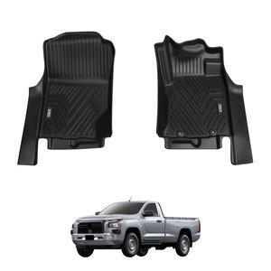 AUSGO Car Floor Mats for Mitsubishi Triton MV Next-Gen Single Cab 2024-Onwards All-Weather Floor Liners