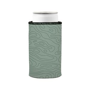 Stubbyz Topographic Map Stubby Cooler Slim