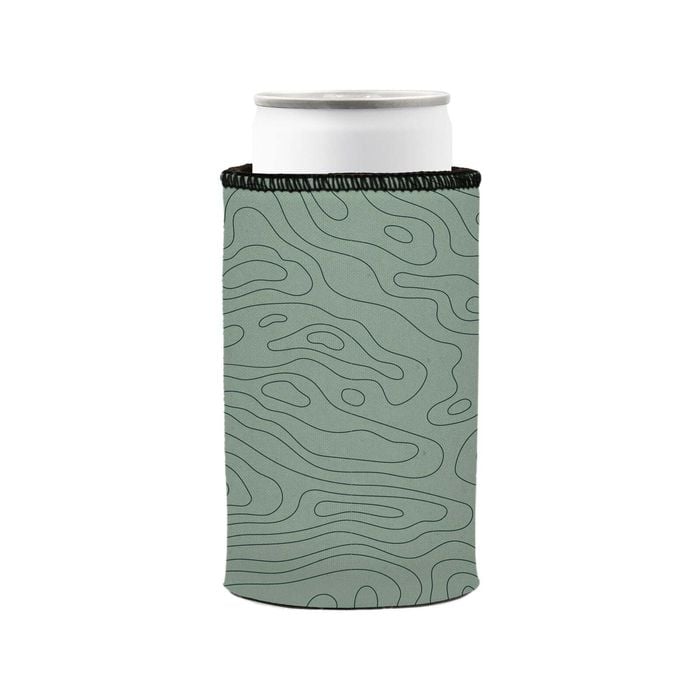 Stubbyz Topographic Map Stubby Cooler Slim
