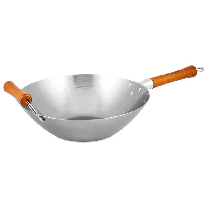 Ken Hom Excellence Carbon Steel Wok   - 36cm