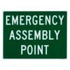 Sandleford 450 x 600mm Emergency Assembly Point Plastic Sign