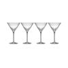 4pc Tempa Esme Clear Martini Glasses 320ml