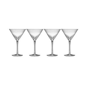 4pc Tempa Esme Clear Martini Glasses 320ml