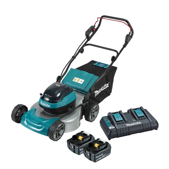 Makita 18Vx2 Brushless 460mm Lawn Mower Kit DLM466PT2