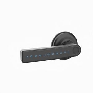 Gainsborough Graphite Mode Smart Lever Lock
