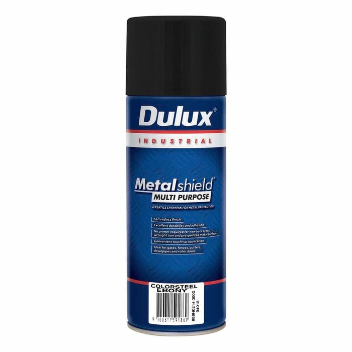 Dulux Metalshield 300g Ebony Multi Purpose Spraypak