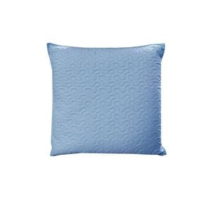 Georges Fine Linens Celeste Powder Blue Square Cushion 43 x 43 cm