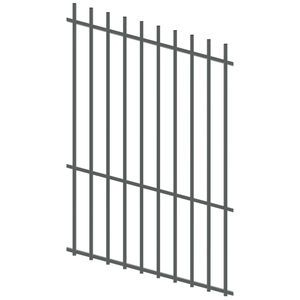 ProtectorAl 350 - 1200 x 1800mm Monument Raked Up to 15º Batten Pool Fence Panel