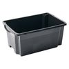 Inabox 45L Ash Black Stackable Crate