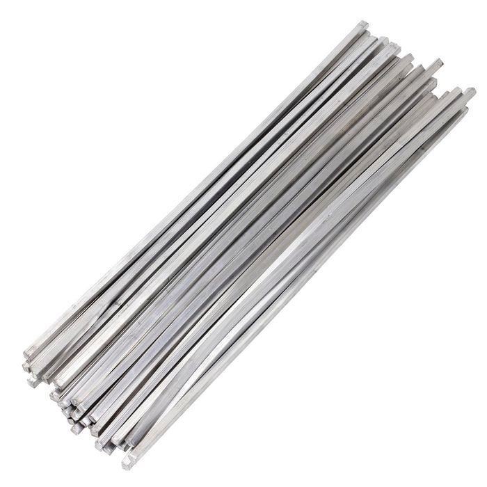 Bossweld 6.3mm Galvanising Bars - 5kg Pack