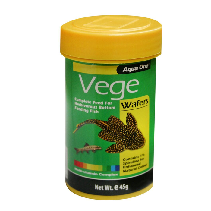 Aqua One Vege Wafer Food 45g (26050)