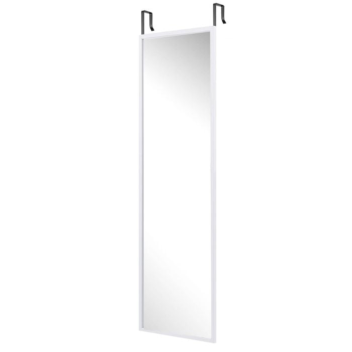Costway Door Hanging Full Length Mirror, White