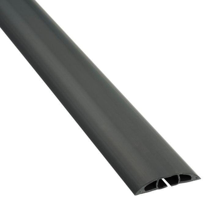 D-Line 17 x 9mm 1.8m Black  Light Duty Floor Cover