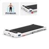 BLACK LORD Treadmill Walking Vibration Pad Incline Magnetic Remote White