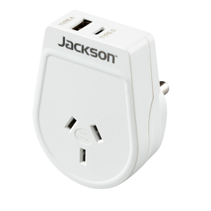 Jackson USB-A/C Africa Slim Outbound Adaptor