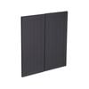Kaboodle Grey Fig Country Corner Base Cabinet Doors - 2 Pack