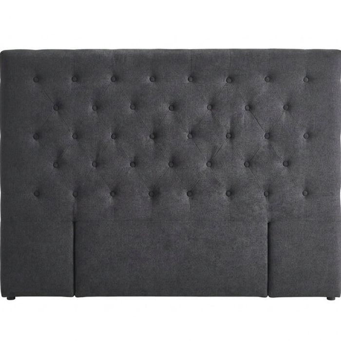 Rakel Linen Headboard Black - King