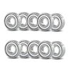 10x 608-ZZ Shielded Ball Bearings | 8 x 22 x 7mm
