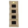 Vinyl Cuff Weight - Adjustable Home Gym Weights - 1x 3kg Beige