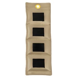 Vinyl Cuff Weight - Adjustable Home Gym Weights - 1x 3kg Beige