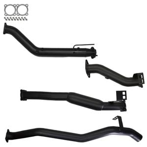 Ignite Exhausts Turbo Back For Toyota Landcruiser 76 Series Wagon 3" No Cat & Hotdog 409 Stainless Steel