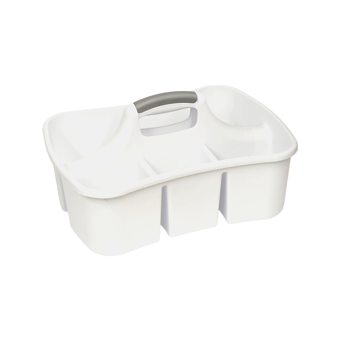 Seymours White Large Divided Kitchen Caddy