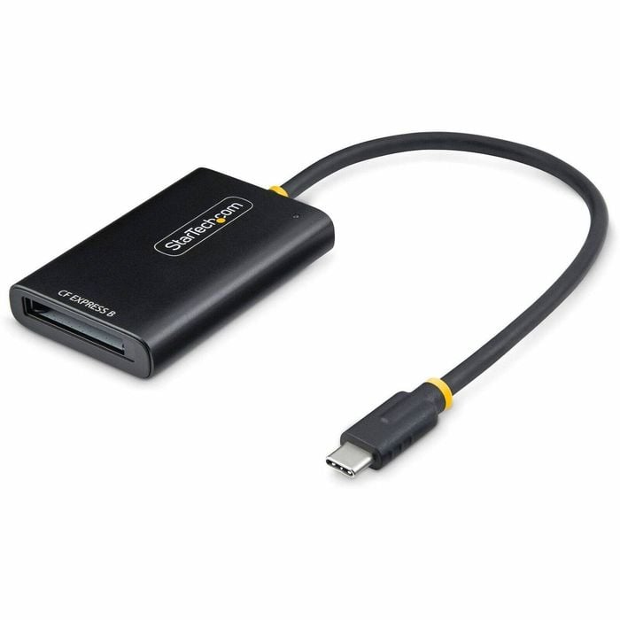 StarTech USB-C CFexpress Type B Card Reader – Portable USB 3.2 – 10Gbps – Fast Transfer for Pro Cameras