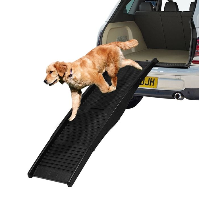 Pawz Dog Ramp Foldable Portable Pet Car Suv Steps Lightweight Ladder