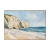 Urban Style Brushmarks Embellished Canvas Painting Artwork Shore 1225mm