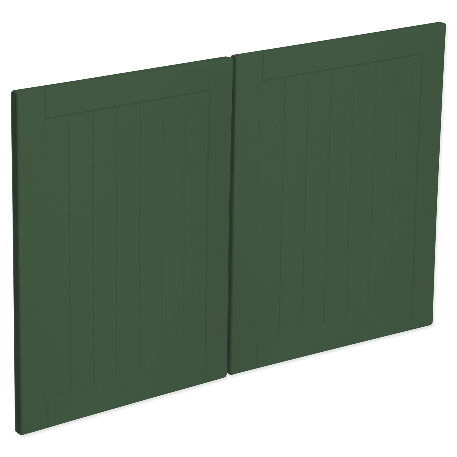 Kaboodle 900mm Vivid Basil Country Rangehood Cabinet Doors - 2 Pack