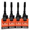 4-Pack SWAN Ignition Coils for Audi A4 & A5 (1.8L Turbo / 2.0L Turbo)